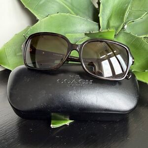 Authentic Coach Tortoise Bell Sunglasses Coach Hazel S563 Blonde Tortoise 57-18-120 Sunglasses Brown  main image 4